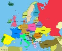 carte Europe