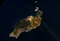 Carte Lanzarote satellite