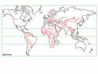 Carte du monde à compléter