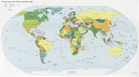 carte du monde politique