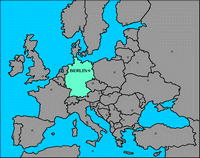 Carte Allemagne Europe