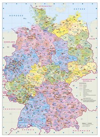carte Allemagne routière