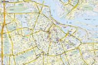 Carte détaillée Amsterdam rues