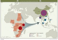 carte disparition éléphants trafic ivoire saisies