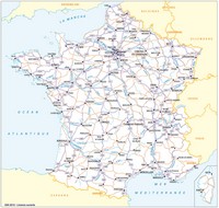 carte de france autoroutes