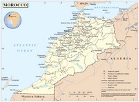 Carte du Maroc informations diverses