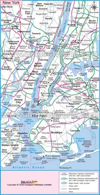 carte routes New York City