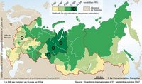 Carte Russie PIB habitant
