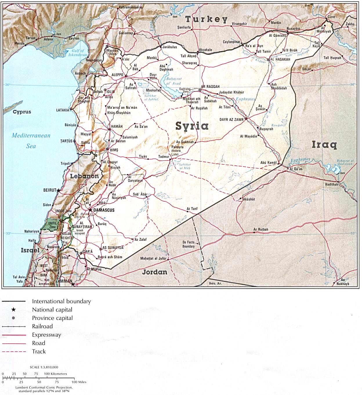 Résultats de recherche d'images pour « carte syrie »