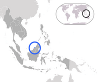 Carte Brunei localisation