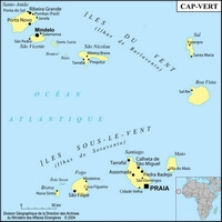 Carte Cap Vert simple
