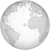 Carte Cap Vert localisation