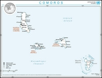 carte Comores capitale ville