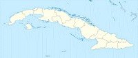 carte Cuba fond de carte vierge avec les provinces