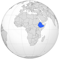 carte Ethiopie localisation Afrique
