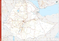 carte routière Ethiopie route