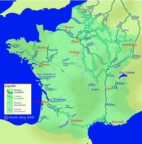 carte de france fluviale