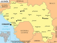 carte Guinée simple
