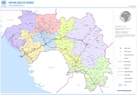 carte routière Guinée