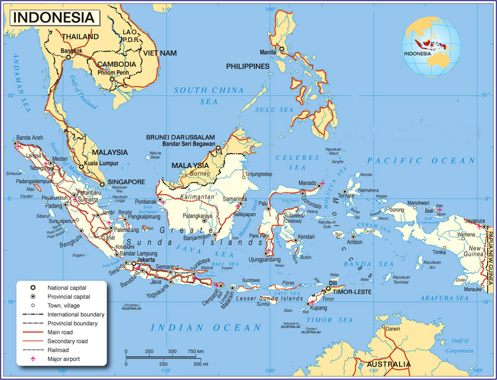 indonesie-carte