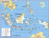 carte Indonésie aéroports