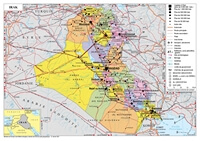 Carte Iraq