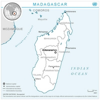 carte Madagascar région