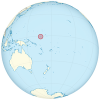 Carte Nauru localisation