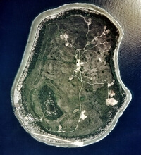 Image satellite Nauru