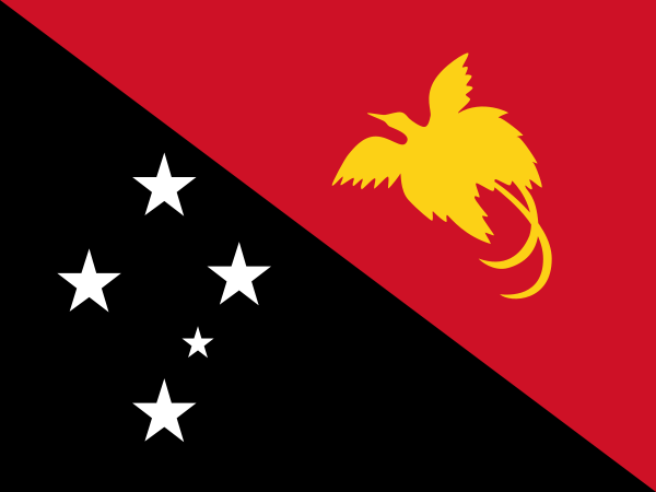 Drapeau Papousie-Nouvelle-Guinée