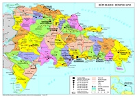 carte République Dominicaine