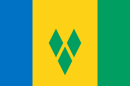 Drapeau Saint Vincent et les Grenadines