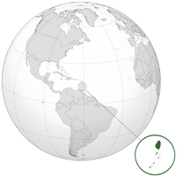 carte Saint-Vincent-et-les-Grenadines localisation