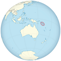 carte îles Salomon localisation