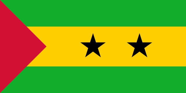 Drapeau Sao Tomé et Principe