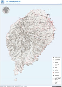 Grande carte Sao Tomé ville