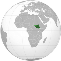 carte Soudan du Sud localisation Afrique