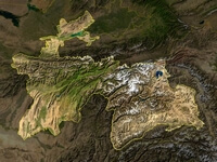 Image photo satellite Tadjikistan