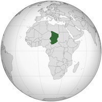 carte Tchad localisation Afrique