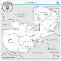 carte simple Zambie
