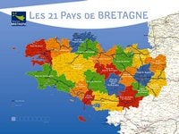 carte Bretagne pays de Bretagne
