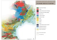 Carte géologique du Languedoc-Roussillon