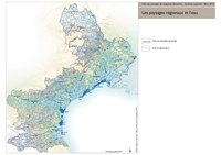 carte Languedoc-Roussillon hydrographie