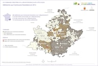 carte PACA communes forestières