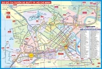 Carte Hô-Chi-Minh transports commun bus