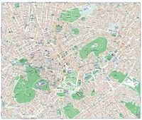 carte Athènes