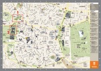 Carte Madrid informations touristiques