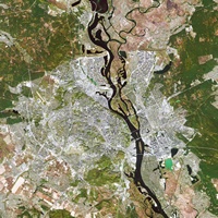 Photo satellite Kiev