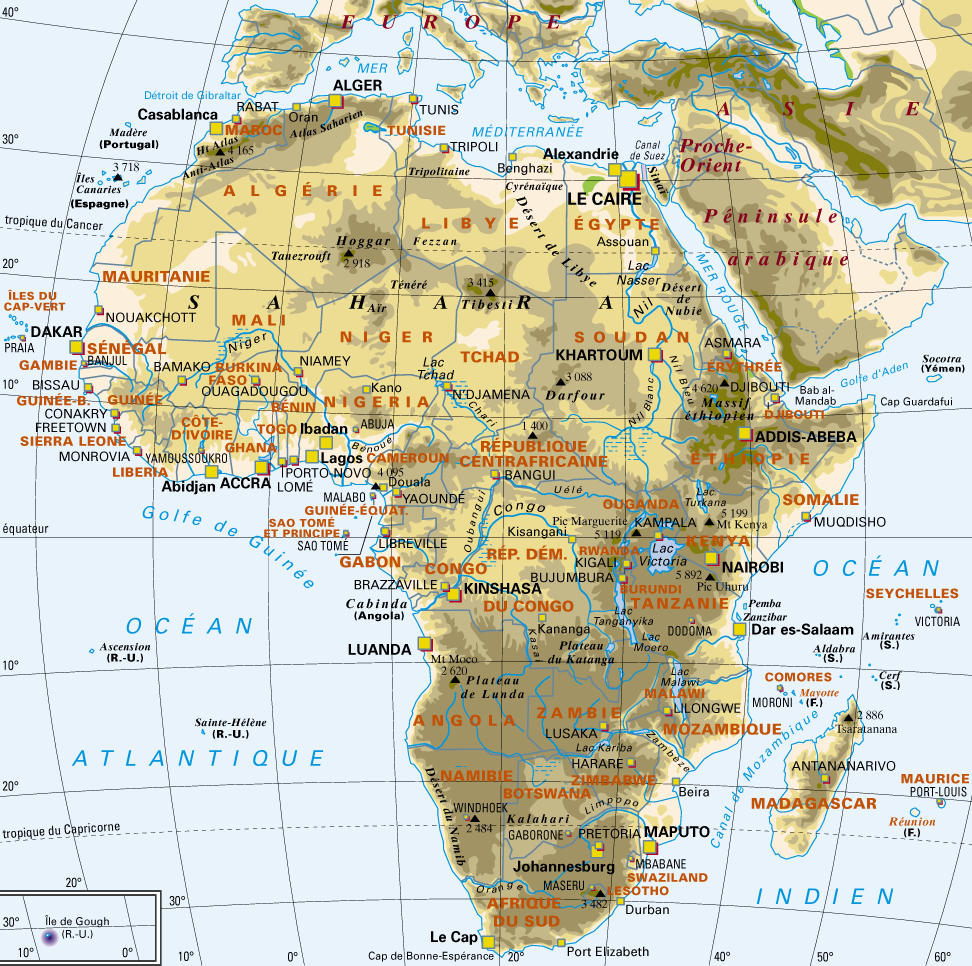 carte-afrique-geographie