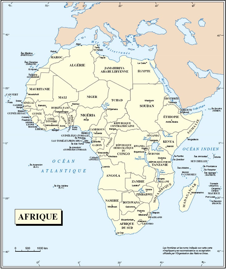 carte-afrique-avec-etats